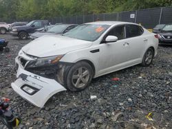 KIA Optima salvage cars for sale: 2015 KIA Optima LX