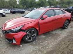 Hyundai Elantra salvage cars for sale: 2022 Hyundai Elantra SEL