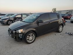 Salvage cars for sale from Copart Kansas City, KS: 2016 Chevrolet Sonic LT