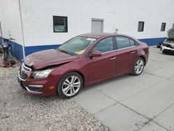 Chevrolet Cruze salvage cars for sale: 2015 Chevrolet Cruze LTZ