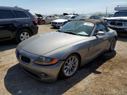 BMW salvage cars for sale: 2003 BMW Z4 2.5