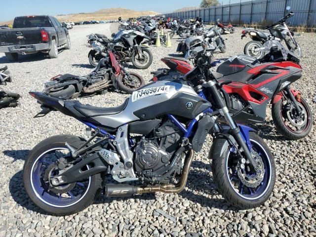 2016 Yamaha FZ07 C