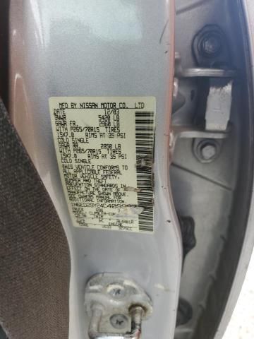 2004 Nissan Frontier Crew Cab XE V6