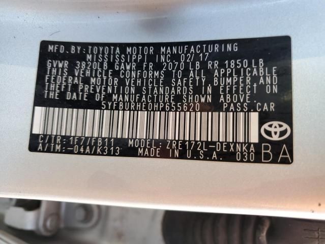 2017 Toyota Corolla L