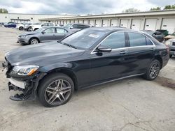 Mercedes-Benz salvage cars for sale: 2020 Mercedes-Benz S 560 4matic