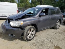 Toyota Highlander salvage cars for sale: 2010 Toyota Highlander Limited