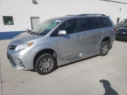 Toyota Sienna xle salvage cars for sale: 2019 Toyota Sienna XLE