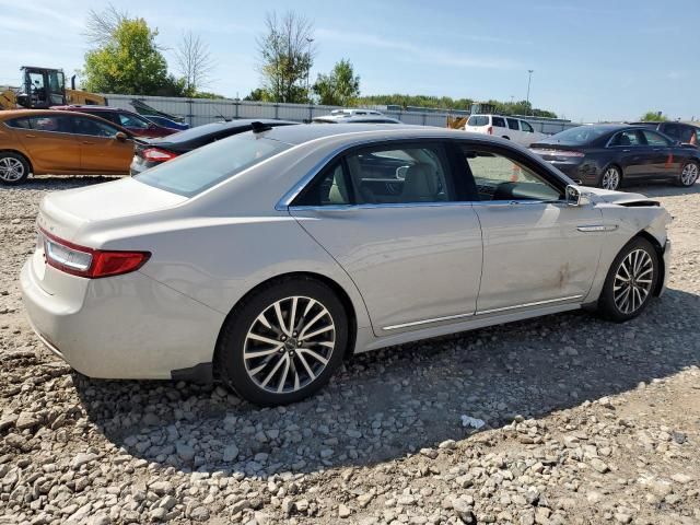 2019 Lincoln Continental Select