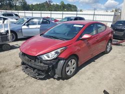 Hyundai Elantra salvage cars for sale: 2016 Hyundai Elantra SE