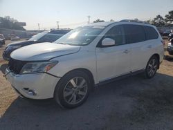 Nissan salvage cars for sale: 2015 Nissan Pathfinder S