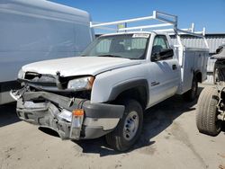 Chevrolet salvage cars for sale: 2003 Chevrolet Silverado C2500 Heavy Duty