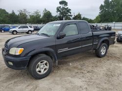 Toyota salvage cars for sale: 2002 Toyota Tundra Access Cab Limited