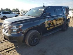 Chevrolet Tahoe salvage cars for sale: 2020 Chevrolet Tahoe Police