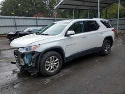 Chevrolet Traverse salvage cars for sale: 2018 Chevrolet Traverse LT