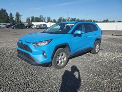 Toyota salvage cars for sale: 2021 Toyota Rav4 XLE