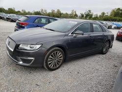 Lincoln salvage cars for sale: 2018 Lincoln MKZ Select