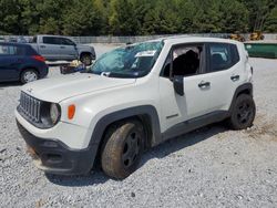 Jeep Renegade salvage cars for sale: 2017 Jeep Renegade Sport