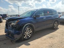 Salvage cars for sale from Copart Andrews, TX: 2016 Honda Pilot Elite