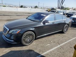 Mercedes-Benz s-Class salvage cars for sale: 2018 Mercedes-Benz S 450