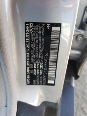 2004 Mercedes-Benz C 320 4matic