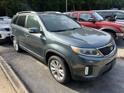 Salvage cars for sale from Copart North Billerica, MA: 2014 KIA Sorento EX