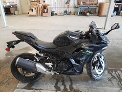 Salvage cars for sale from Copart Avon, MN: 2024 Kawasaki EX500 H