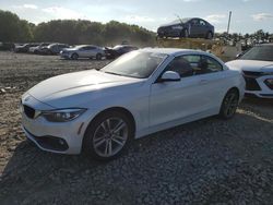 BMW 4 Series salvage cars for sale: 2018 BMW 440XI