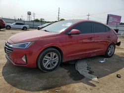 Salvage cars for sale from Copart Chicago Heights, IL: 2020 Hyundai Elantra SEL