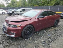 Chevrolet Malibu salvage cars for sale: 2016 Chevrolet Malibu LS