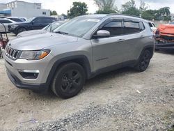 Jeep Compass salvage cars for sale: 2020 Jeep Compass Latitude