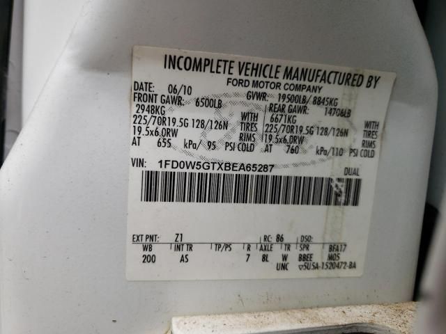 2011 Ford F550 Super Duty