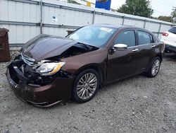 Chrysler 200 salvage cars for sale: 2012 Chrysler 200 Limited