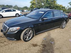 Mercedes-Benz s-Class salvage cars for sale: 2015 Mercedes-Benz S 550 4matic