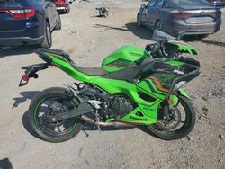 Kawasaki salvage cars for sale: 2024 Kawasaki EX500 H