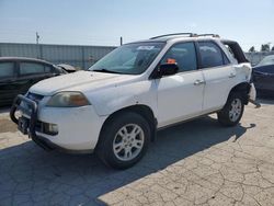 Acura salvage cars for sale: 2004 Acura MDX Touring