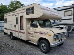 Salvage cars for sale from Copart Leroy, NY: 1986 Ford Econoline E350 Cutaway Van