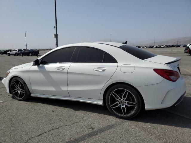 2018 Mercedes-Benz CLA 250