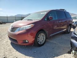 Toyota Sienna xle salvage cars for sale: 2015 Toyota Sienna XLE