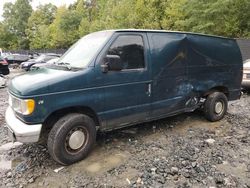 Ford Econoline e150 van salvage cars for sale: 1998 Ford Econoline E150 Van