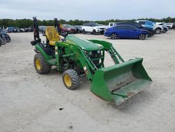 John Deere salvage cars for sale: 2021 John Deere 1025R