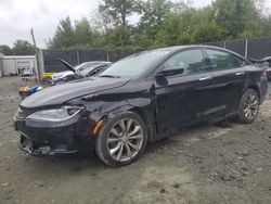 Chrysler 200 salvage cars for sale: 2015 Chrysler 200 S