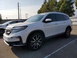 Honda Pilot salvage cars for sale: 2021 Honda Pilot Touring