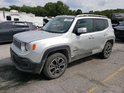 Jeep Renegade salvage cars for sale: 2015 Jeep Renegade Limited