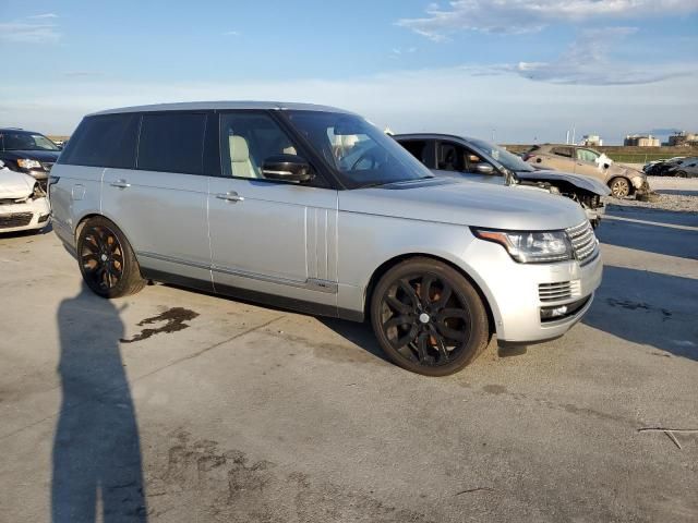 2016 Land Rover Range Rover Supercharged