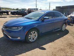 Chrysler salvage cars for sale: 2015 Chrysler 200 Limited