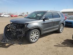 Ford salvage cars for sale: 2017 Ford Explorer Limited