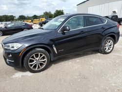 BMW x6 salvage cars for sale: 2016 BMW X6 XDRIVE35I