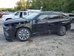 Toyota Highlander salvage cars for sale: 2021 Toyota Highlander Platinum