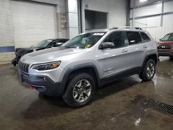 Jeep Cherokee salvage cars for sale: 2019 Jeep Cherokee Trailhawk