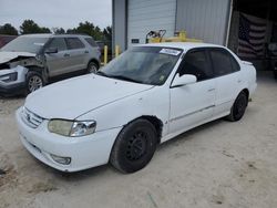 Toyota salvage cars for sale: 2002 Toyota Corolla CE